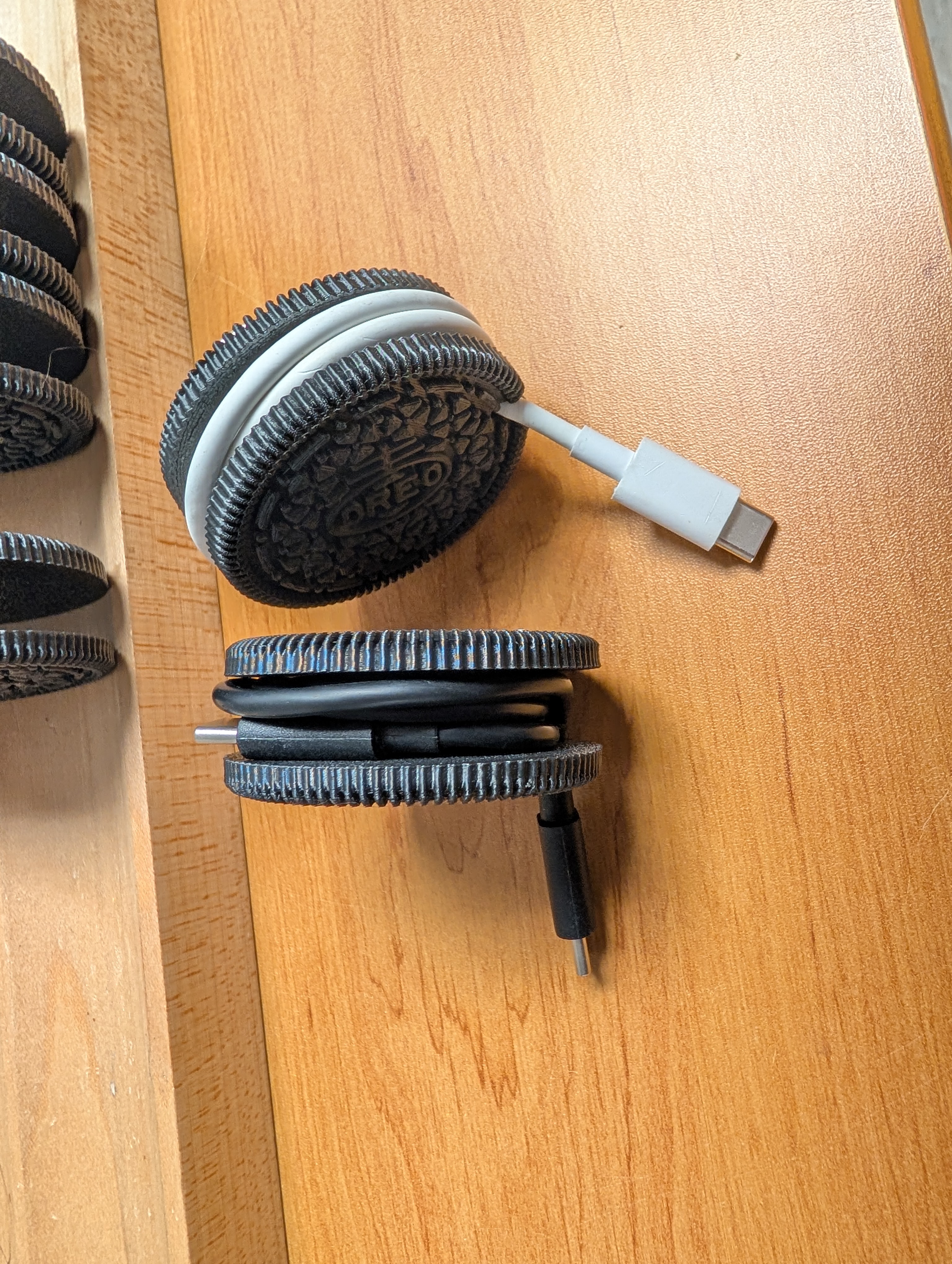 Oreo Cookie Cable Organizer