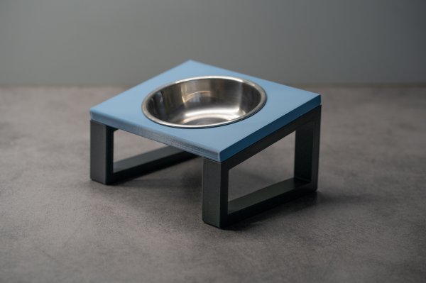 Raised pet bowl holder - single 100/120/150 mm