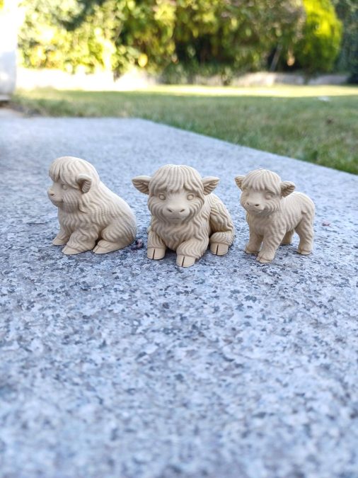 Wee Highland Coos — Mini Trio