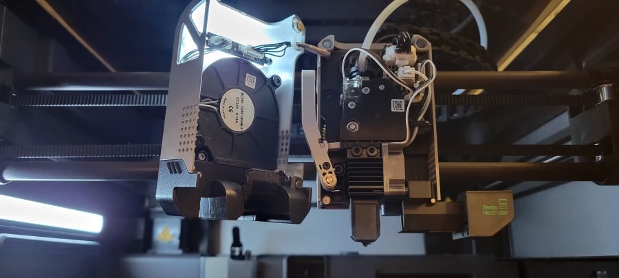 Bambu Labs X1 / P1 Toolhead cover hook