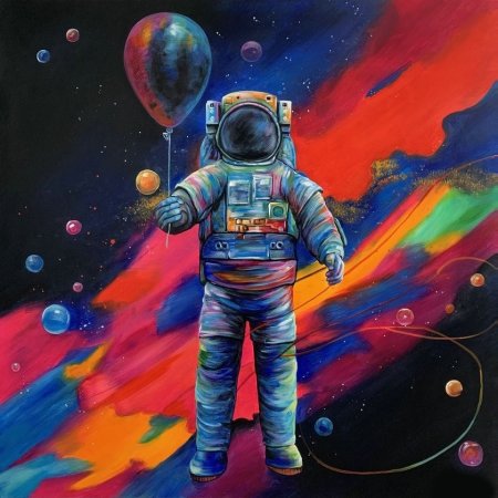Astronaut-Baloon / HueForge