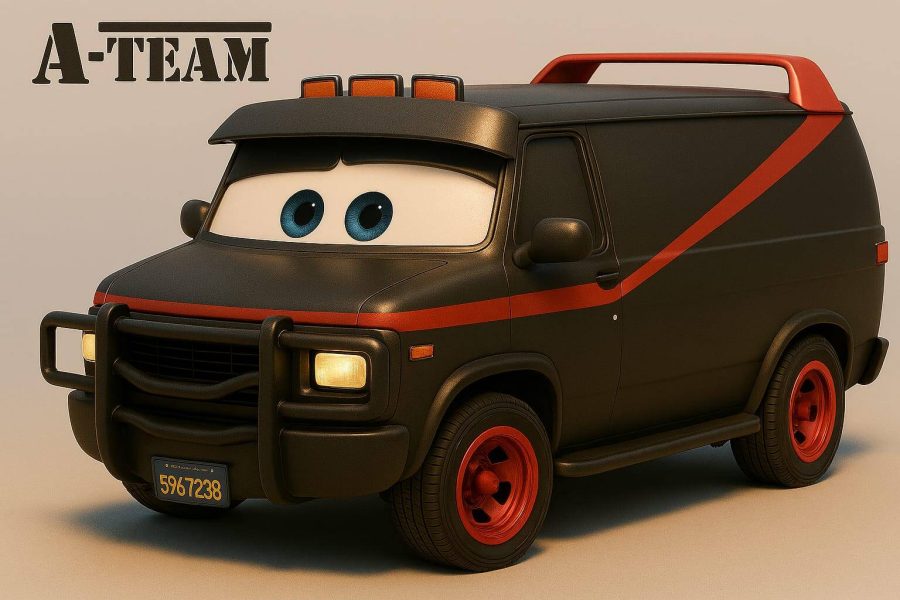 FURGONETA EQUIPO A, A TEAM VAN