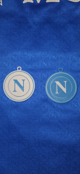 SSC NAPOLI 4 CHAMPION KEYCHAIN