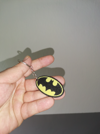 Batman multicolor keychain