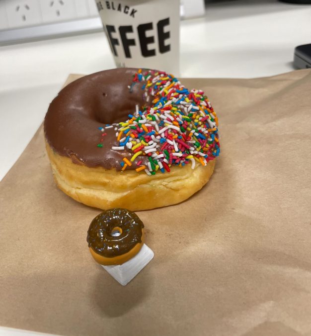 Donut Artisan Keycap for Cherry MX Stem
