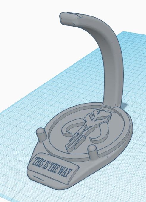 Mandalorian Mask holder