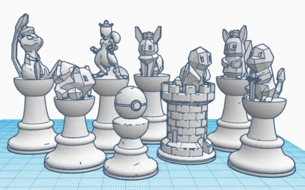 Pokemon Chess Set