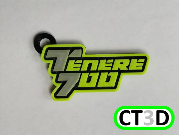 Yamaha Tenere 700 KeyChain