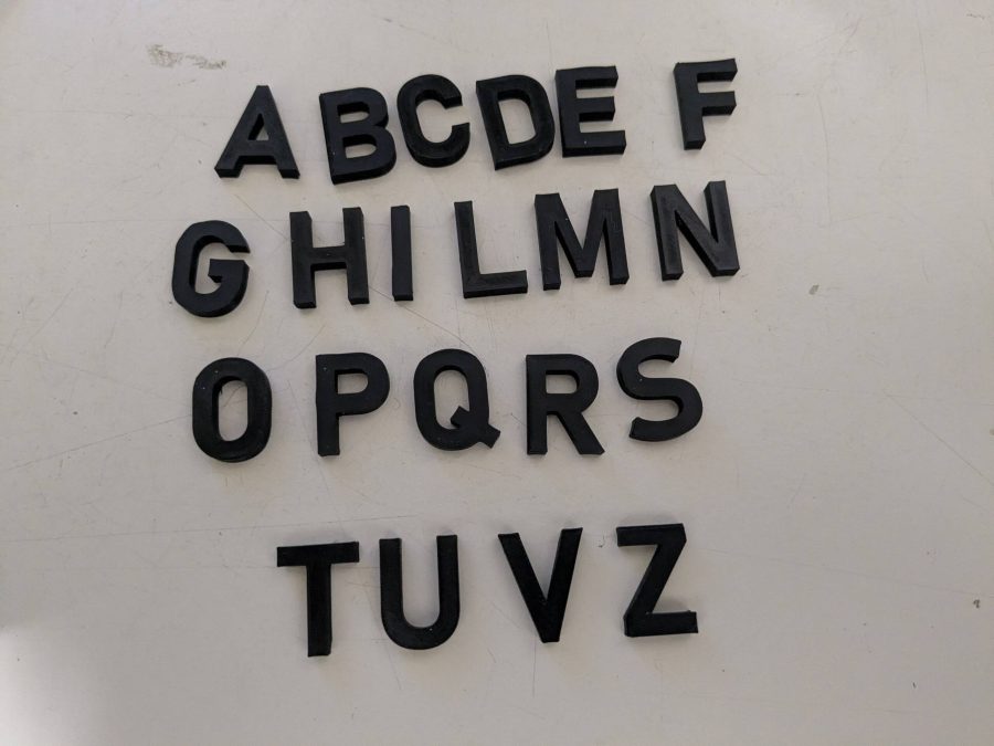 Lettere alfabeto