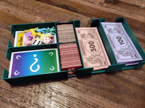 Monopoly Unicorns Vs. Llamas Board Game Piece Holder