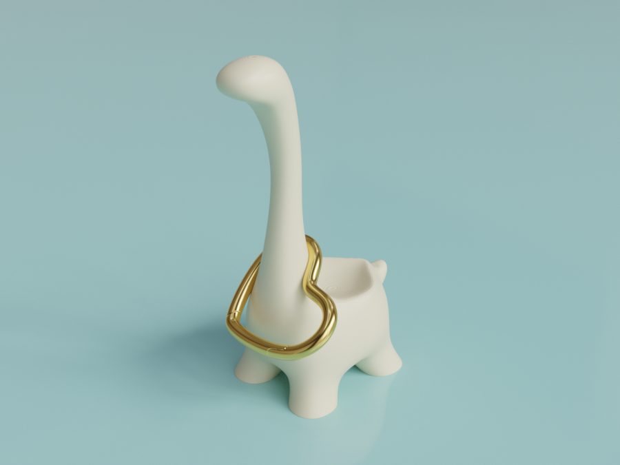 Valentinosaurus - Ringosaurus V2 - Ring Holder