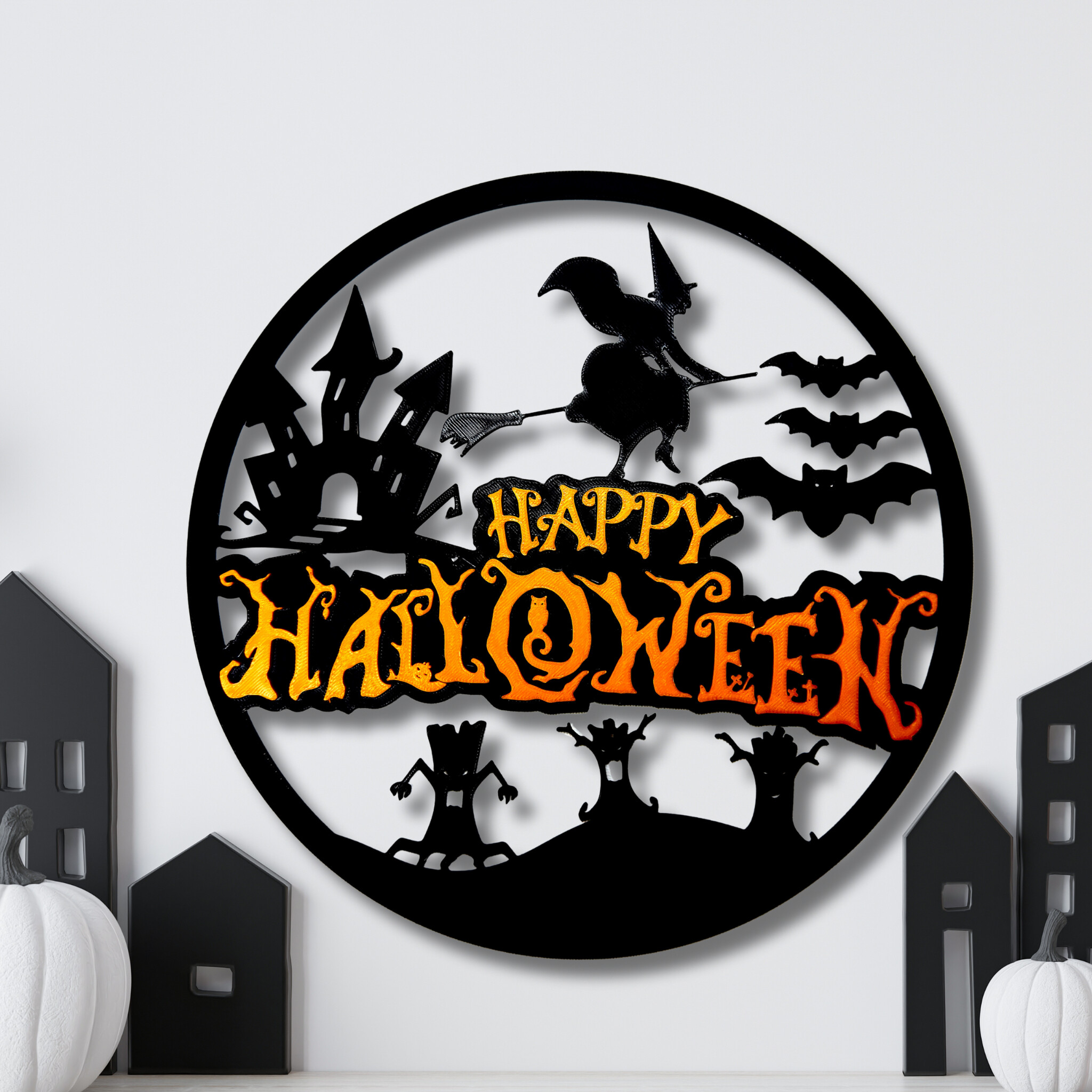 HAPPY HALLOWEEN- wall decor