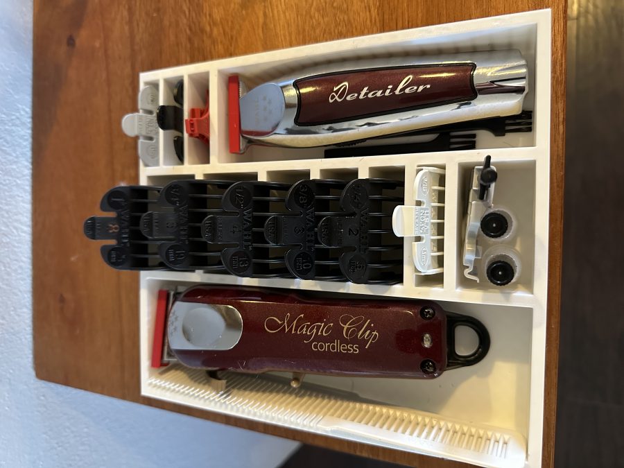 Cordless Wahl Clipper Storage