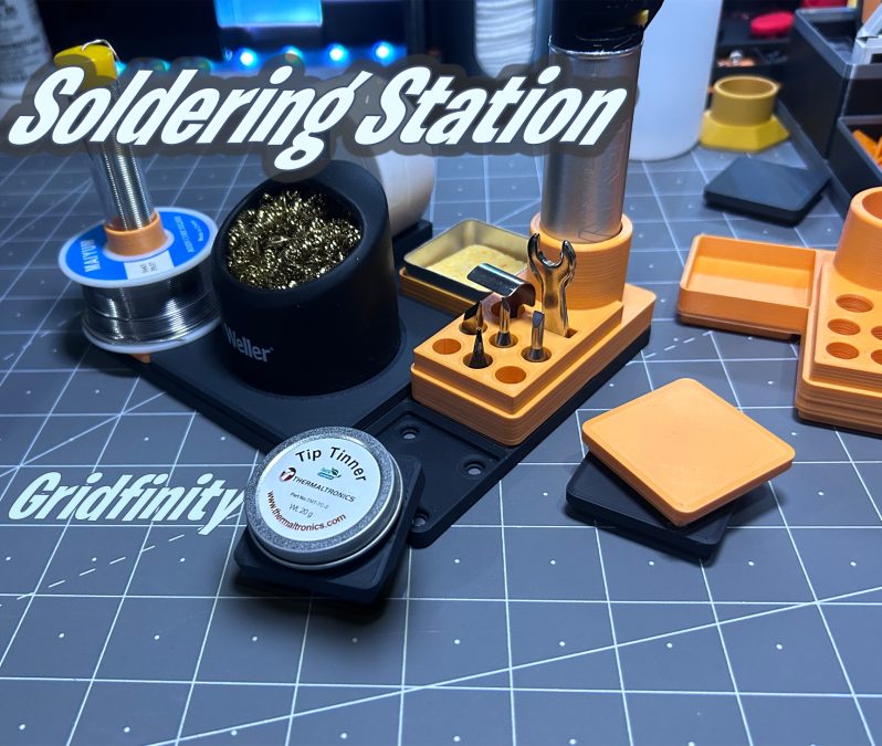 Soldering Station - Gridfinity