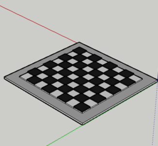 deska od hry šachy(chess board)