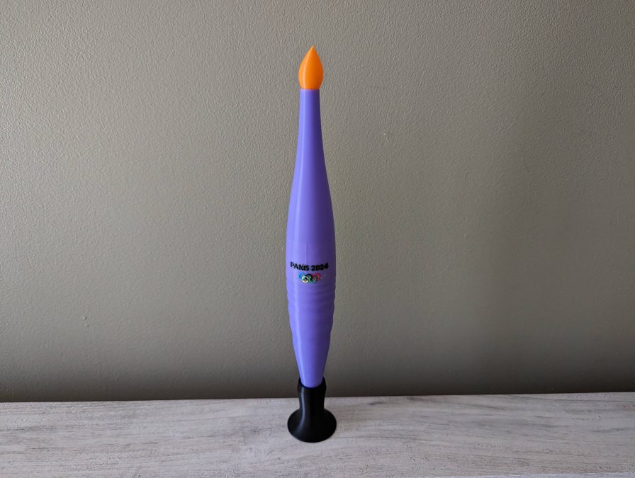 PANTONE Interstellar Violet Olympic Challenge - 2024 Paris Olympic Torch