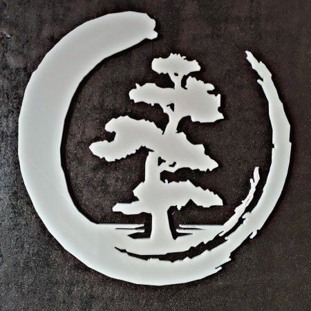 Enso Tree of Life 2d Wall Art Sculpture