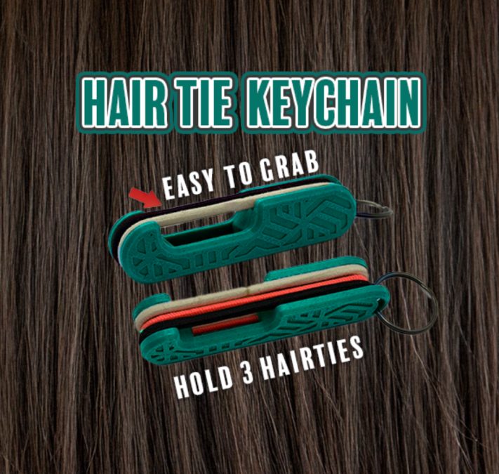 Hair Tie Keychain