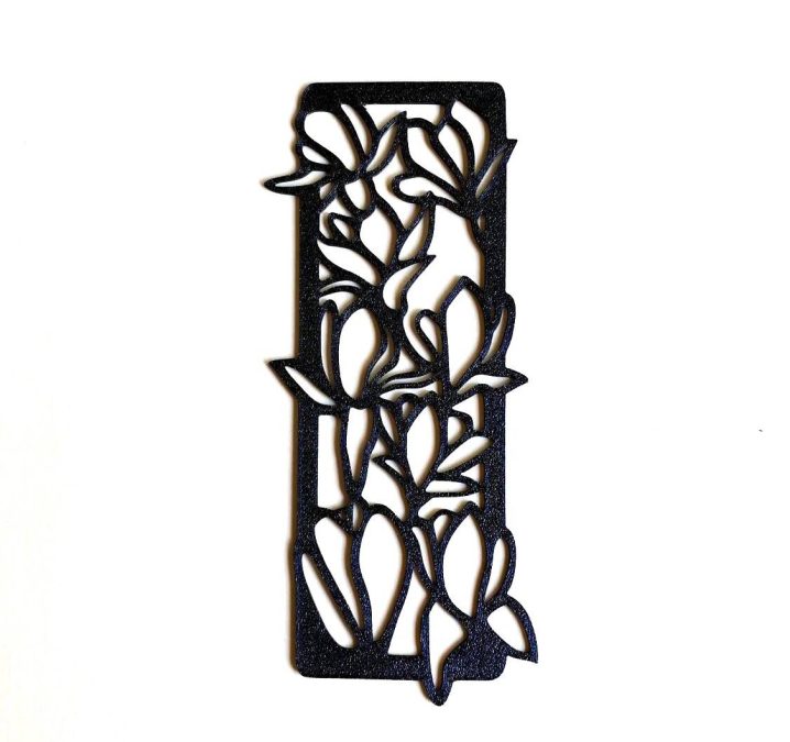 Floral bookmark