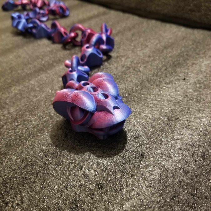 Shakaworld3d Articulated Sproket Viper Snake