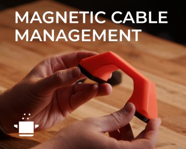 Parametric Magnetic Cable Management System