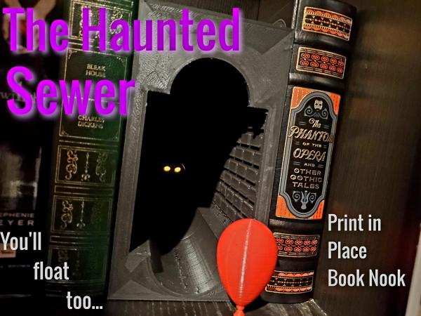 Haunted Sewer Book Nook