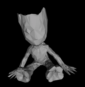 Low Poly Baby Groot Planter - 2 versions!