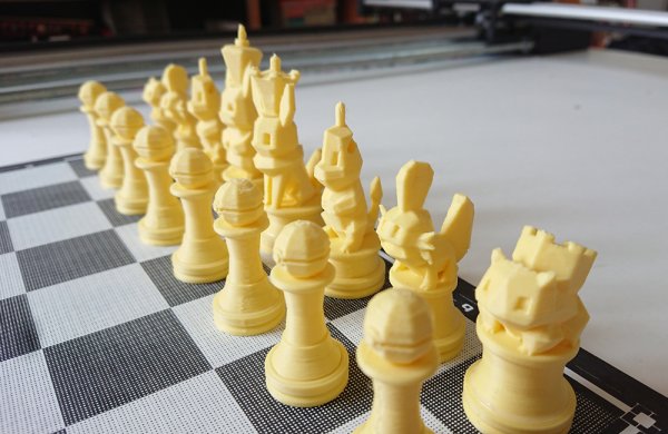 Low Poly Pokémon Chess Set