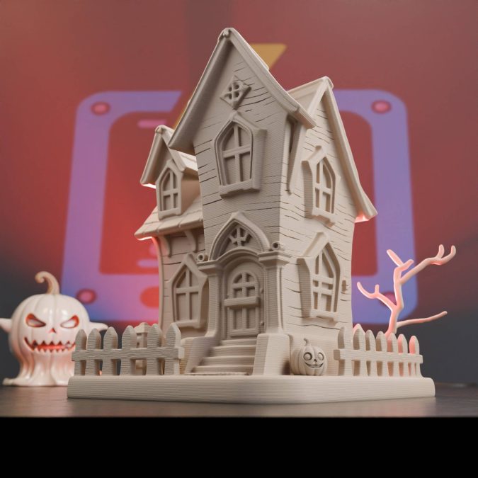 A Haunted Halloween House
