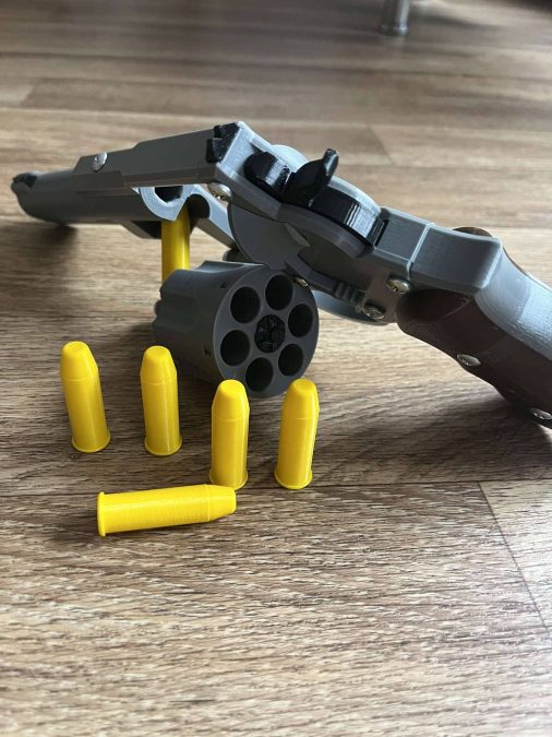 Imitation of a .357 Magnum cartridge