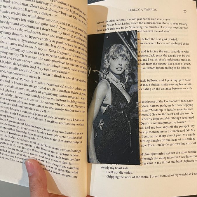 Taylor Swift Bookmark - Hueforge Print 