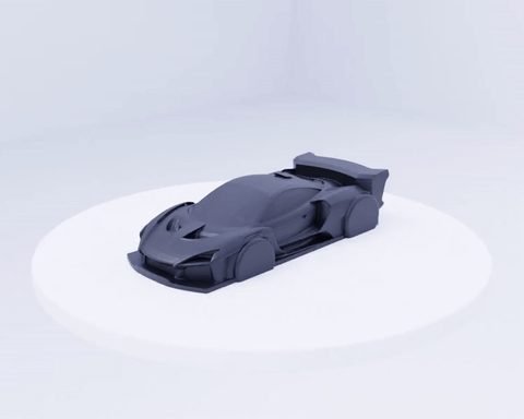 McLaren Senna – Simplified Mold Version
