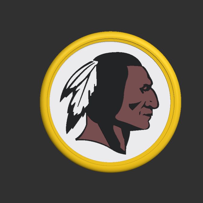 Washington Redskins Coaster