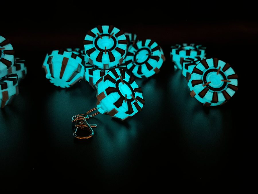 Iron Man Arc Reactor Keychain