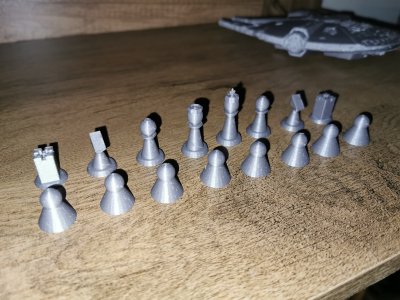 Futuristické šachy / Futuristic chess