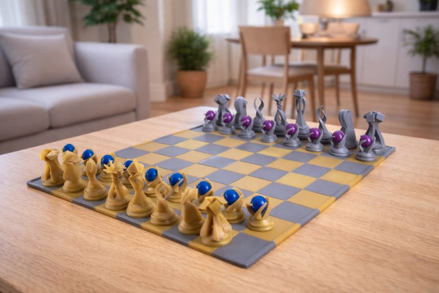 Customizable Chess Board only