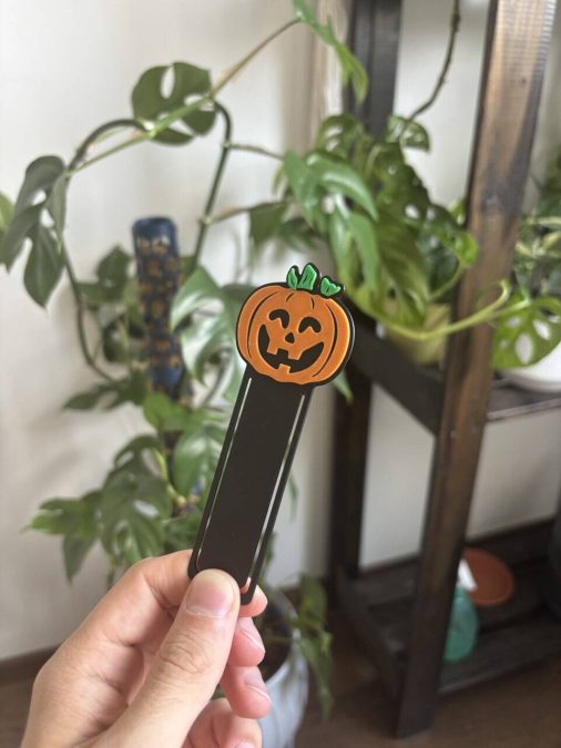 Halloween Pumpkin Bookmark & Clip