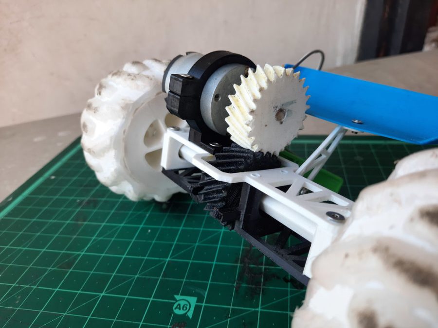 DC Motor Mount for Carduino V2