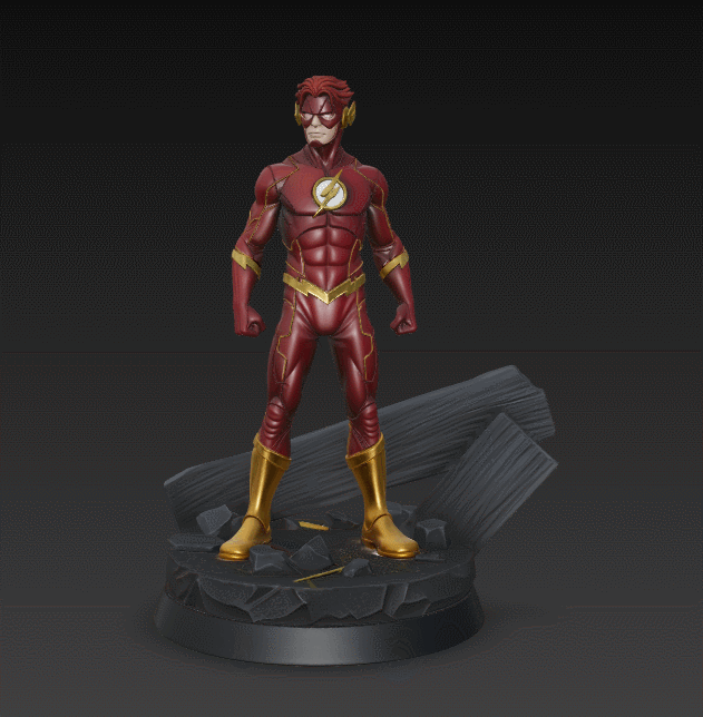 FIGURA SUPERHEROES KID FLASH (COMIC DC)
