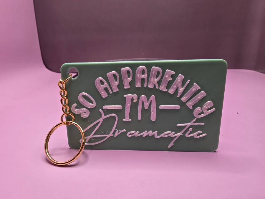 Dramatic Keychain