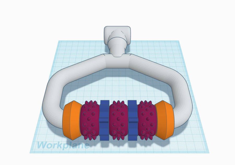 Massage Roller V3 - print in place