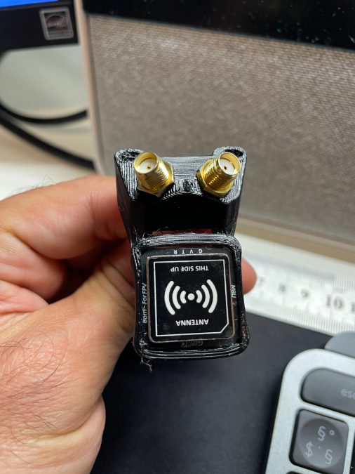 GEPRC Mark5 dual SMA and GPS holder