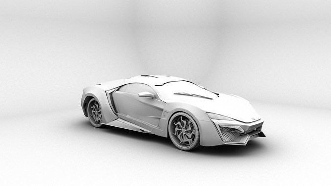 Lykin Hyper Sport Car 3D Model.mtl