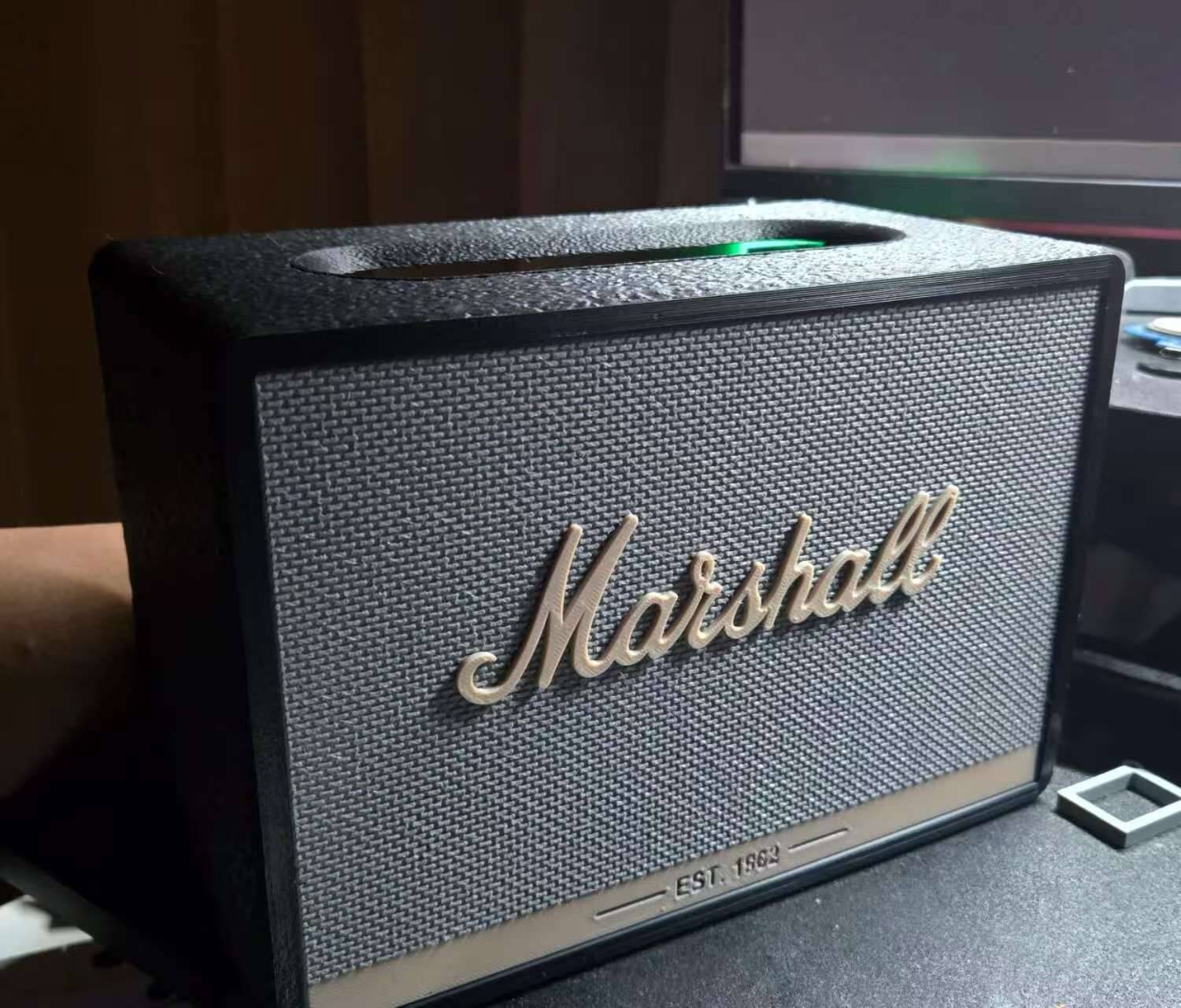 Marshall speaker Tissue Box