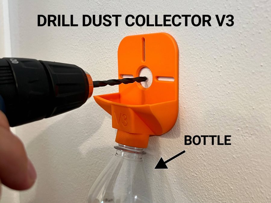 Drill Dust Collector and Guide V3