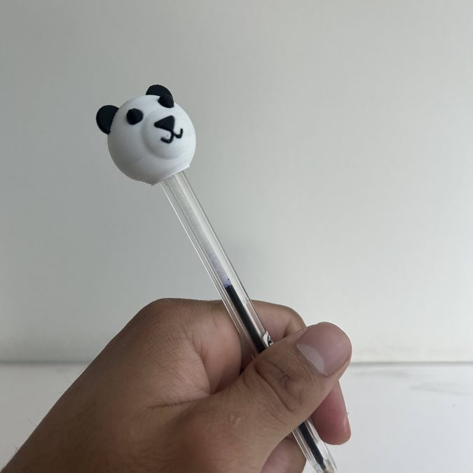 panda pencil decoration