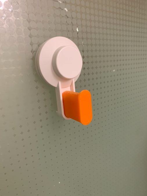Hook for IKEA TISKEN suction cup