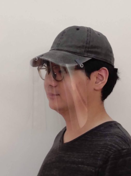 防護面具夾