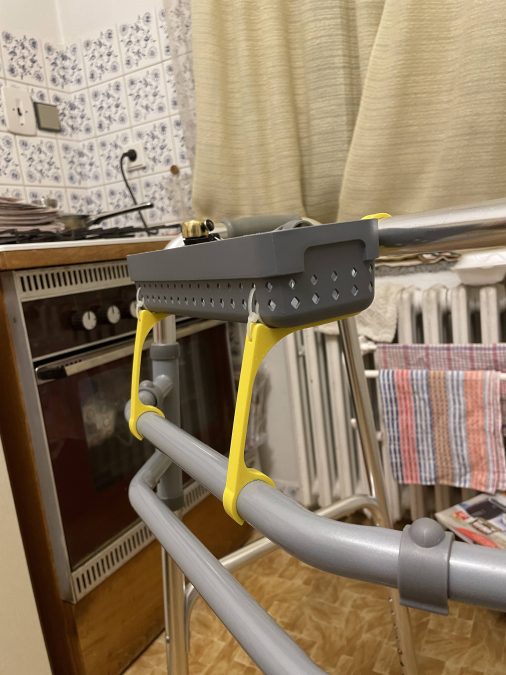 Walking frame storage update