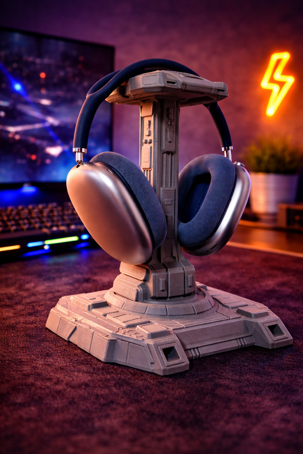 Sci-Fi Headphone Stand